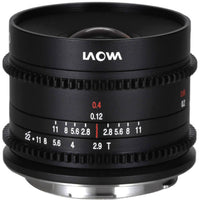 Laowa 9mm T2.9 Zero-D Cine Lens - Leica L