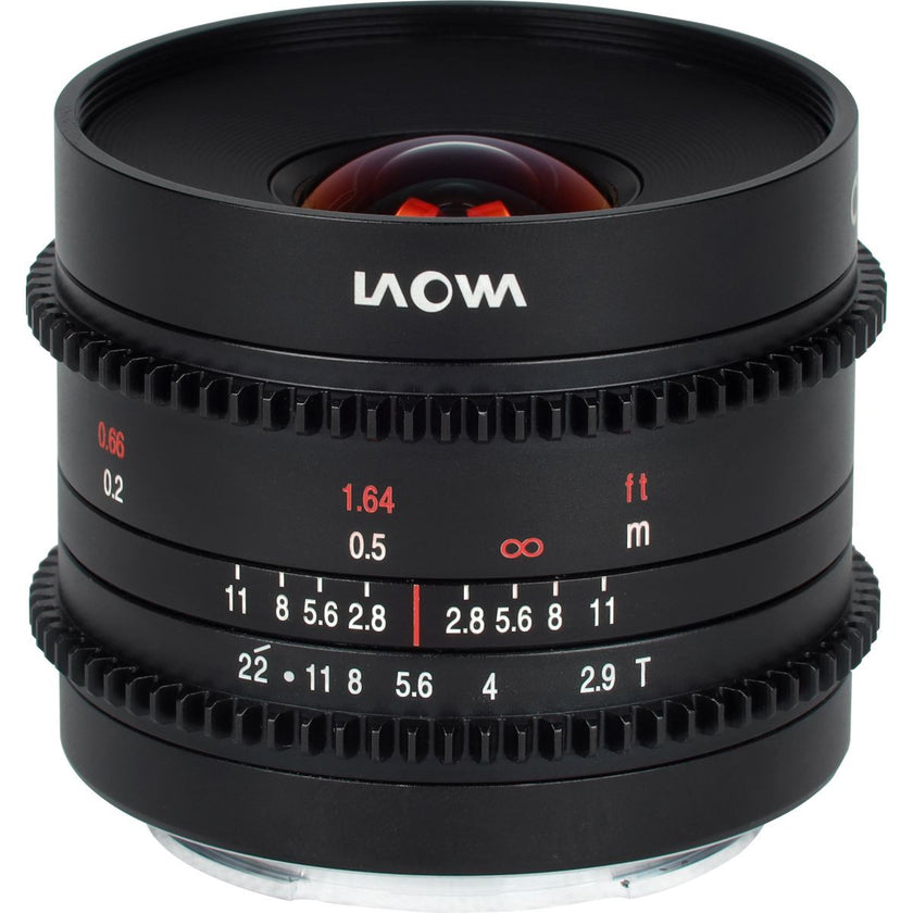 Laowa Venus 9mm t/2.9 ZERO-D Cine Lens - Fuji X