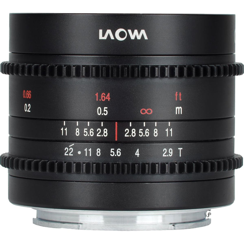 Laowa Venus 9mm t/2.9 ZERO-D Cine Lens - Fuji X
