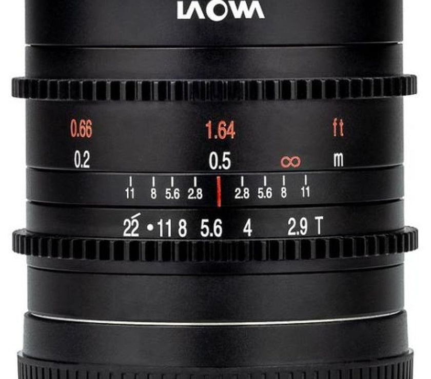 Laowa Venus 9mm t/2.9 ZERO-D Cine Lens - Sony FE