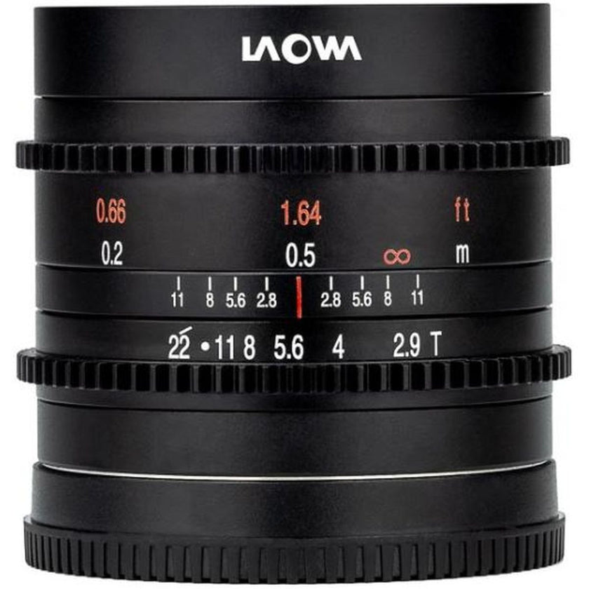 Laowa Venus 9mm t/2.9 ZERO-D Cine Lens - Sony FE