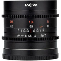 Laowa Venus 9mm t/2.9 ZERO-D Cine Lens - Sony FE