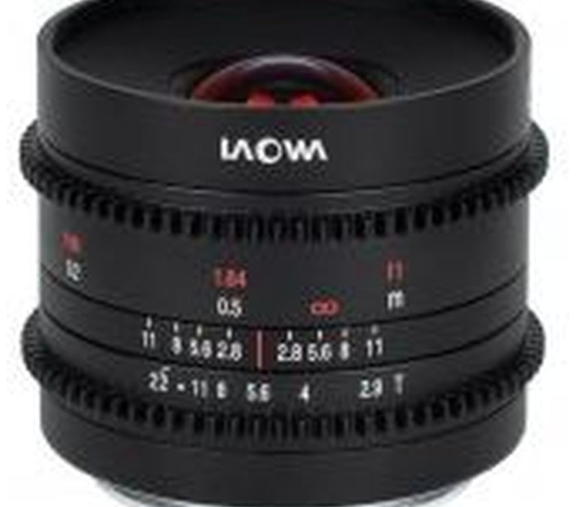 Laowa Venus 9mm t/2.9 ZERO-D Cine Lens - Sony FE