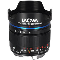 Laowa Venus 14mm f/4.0 FF RL Zero-D Lens - Leica M (Black)