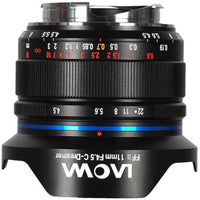 Laowa Venus 11mm f/4.5 FF RL Lens - Leica M (Black)