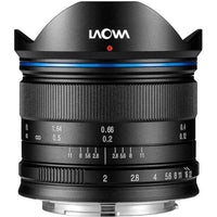 Laowa Venus 7.5mm f/2 standard - M4/3 Black