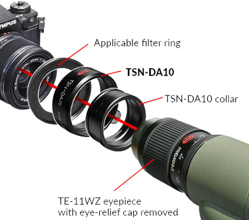 Kowa Camera Adapter DA10 voor TSN-770/-880