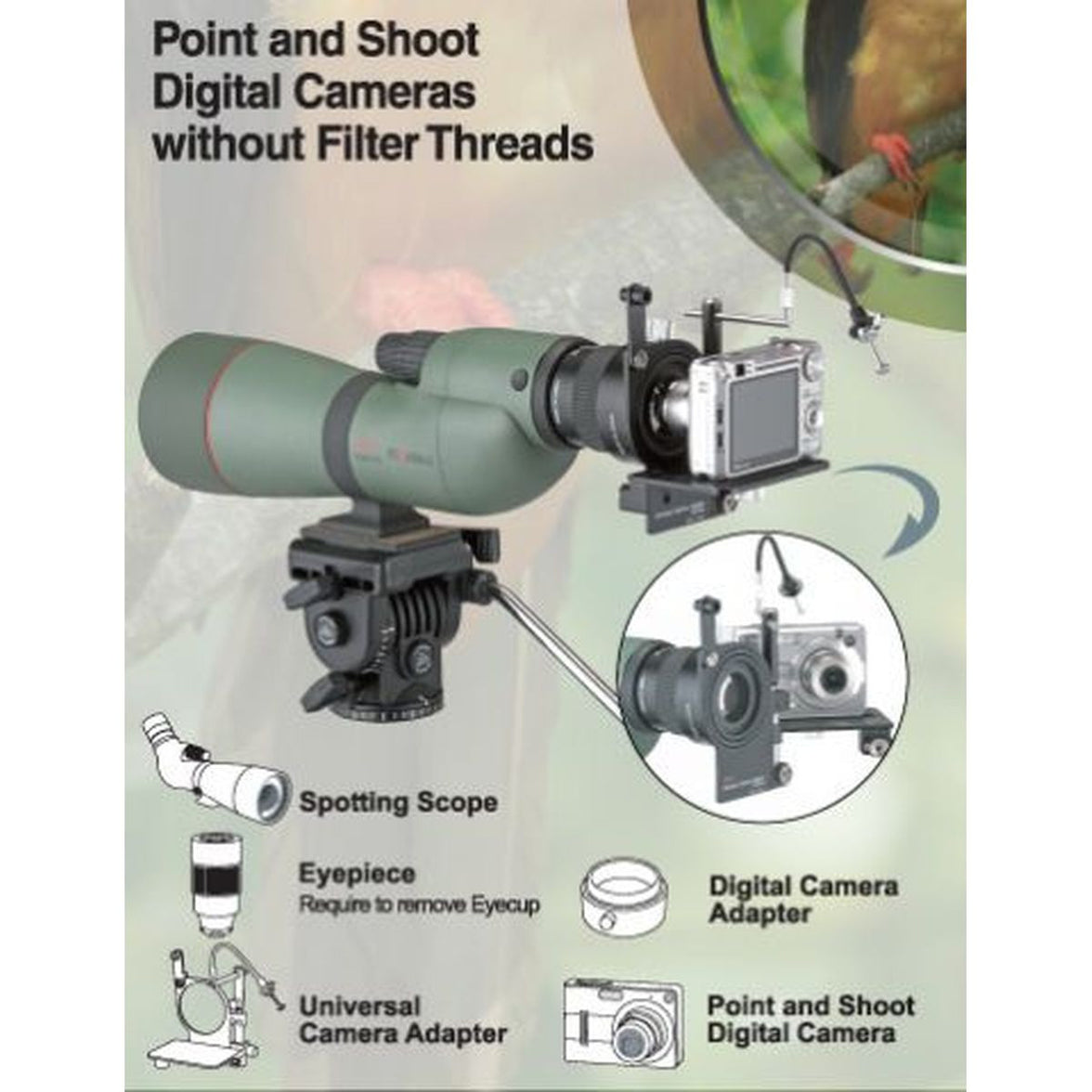 Kowa Camera Adapter TSN-DA4