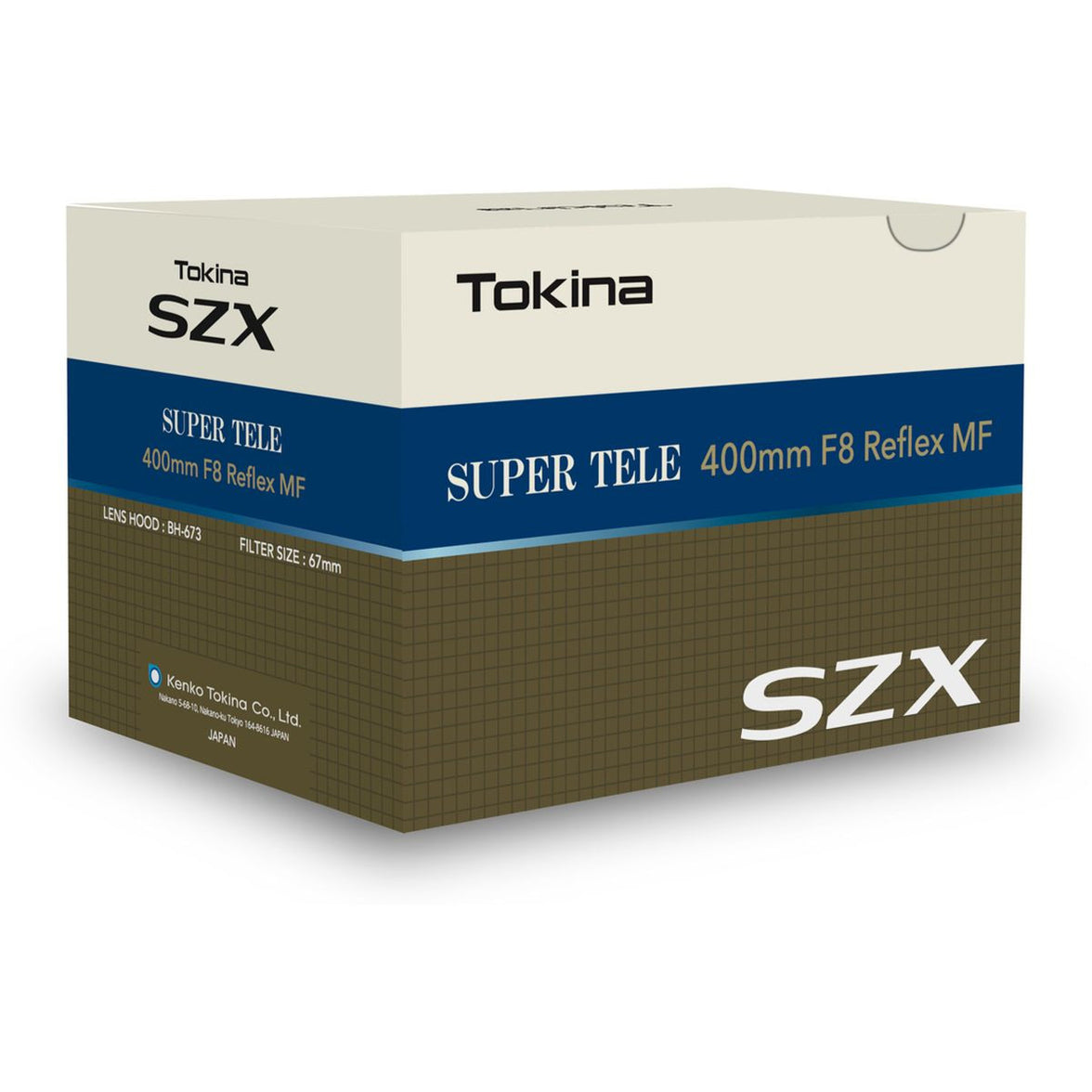Tokina SZX SUPER TELE 400mm F8 Reflex MF Canon EOS