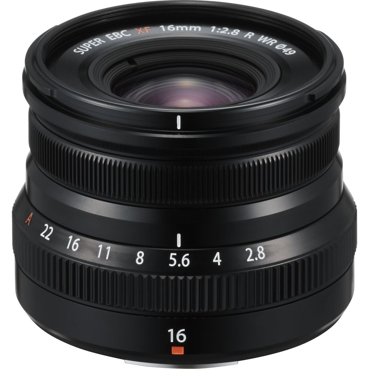 Fujifilm XF16mm f/2.8 R WR Black