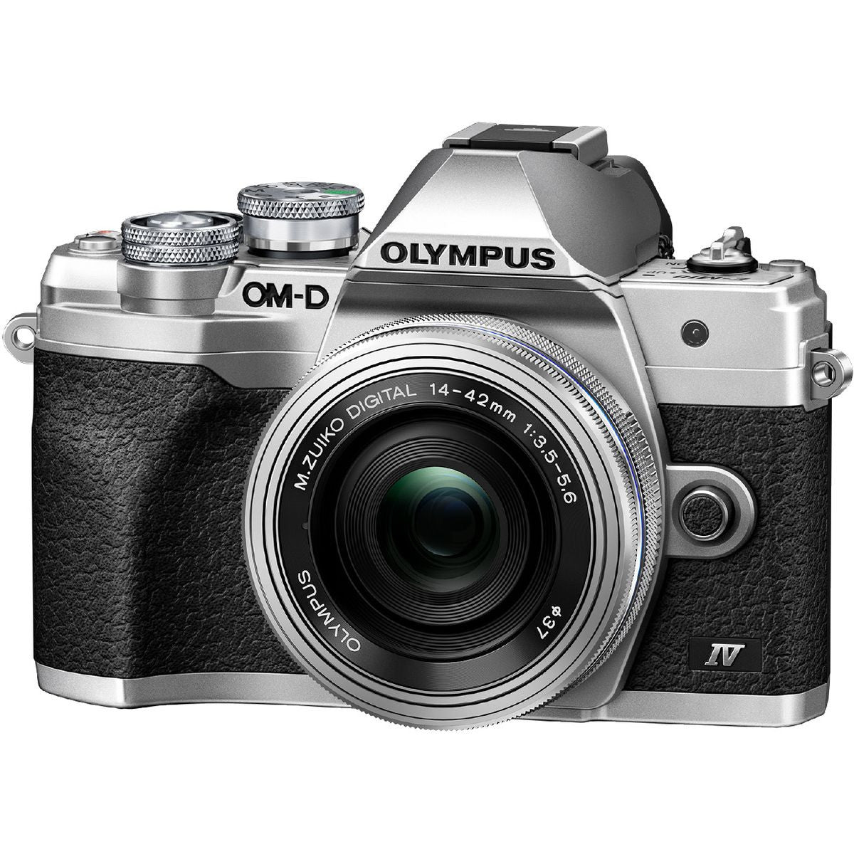 Olympus E-M10 IV Silver + ED 14-42mm F3.5-5.6 EZ Silver