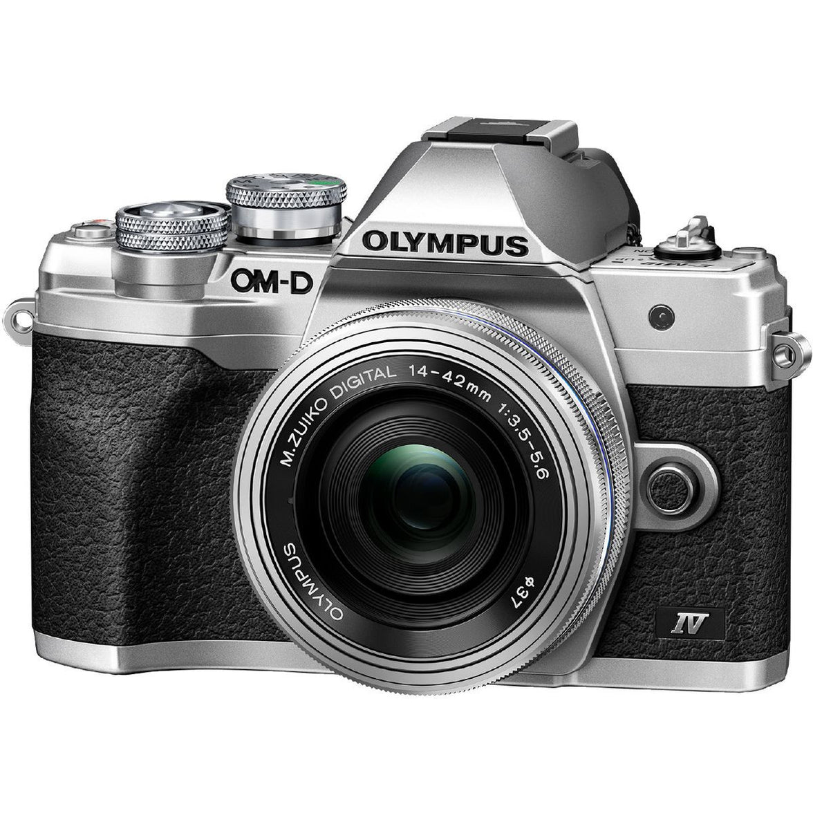 Olympus E-M10 IV Silver + ED 14-42mm F3.5-5.6 EZ Silver