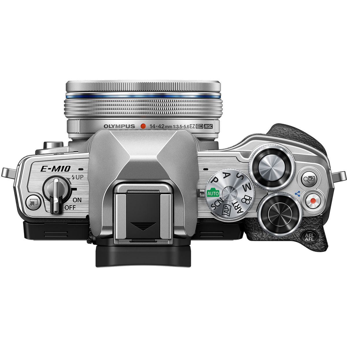 Olympus E-M10 IV Silver + ED 14-42mm F3.5-5.6 EZ Silver