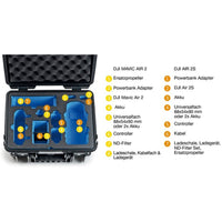 B&W Type 3000 For Mavic Air 2(S) FMC Up To 5 Batteries