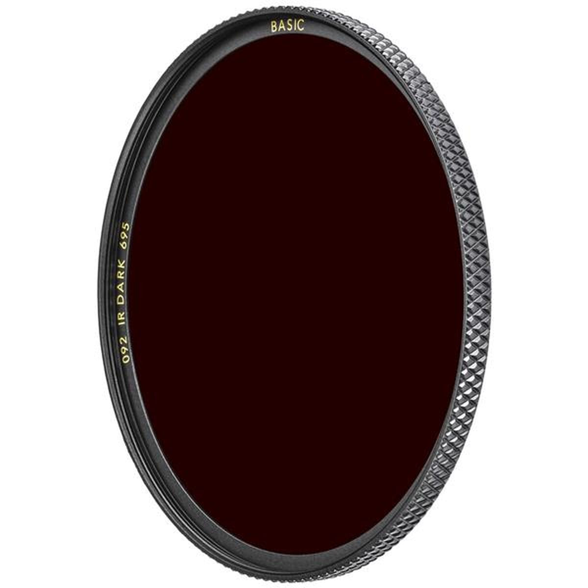 B+W IR Dark Red 695 Basic 49