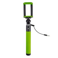 Caruba Selfie Stick Plug & Play Green