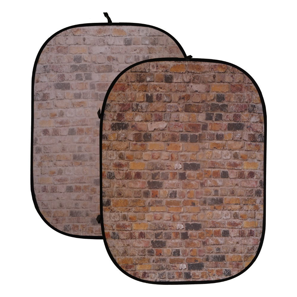 Caruba Foldable Background 150x200cm Red Stone