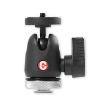 Caruba Centre Ball Head w/ Cold Shoe Mount