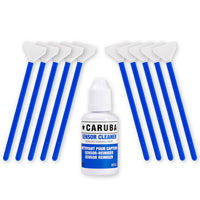 Caruba FullFrame Cleaning Swab Kit 10 Swabs 24MM+FLUID 30ml