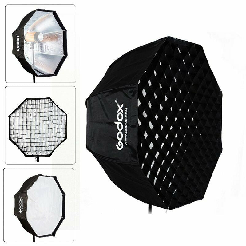 Godox Softbox w/ Umbrella Connection 95cm + Grid