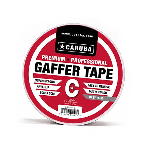 Caruba Gaffer Tape 50MTR X 5cm Grey