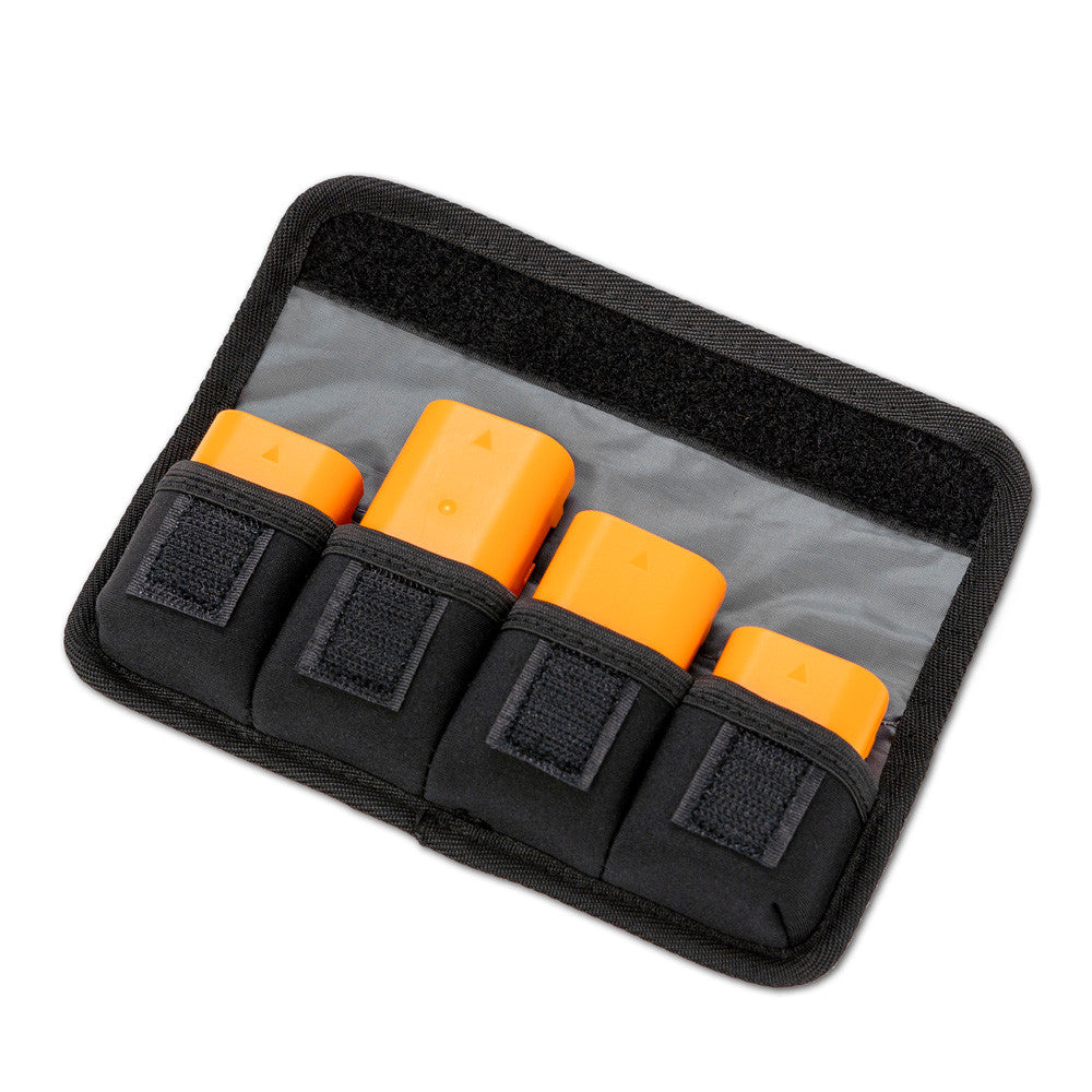 Caruba Battery Holder Pro 4 Pieces Grey
