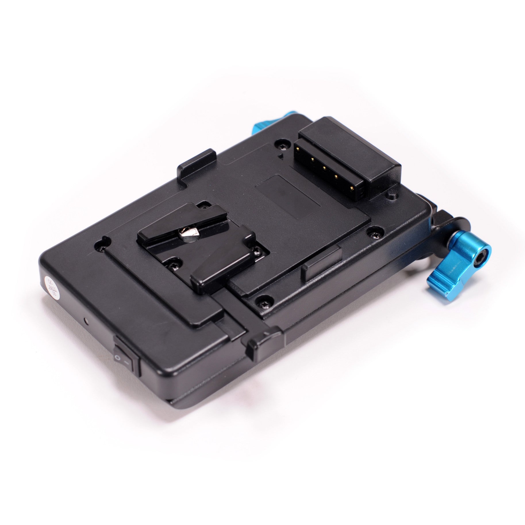 Caruba V-Mount Power Supply w/ 15mm Rod Mount