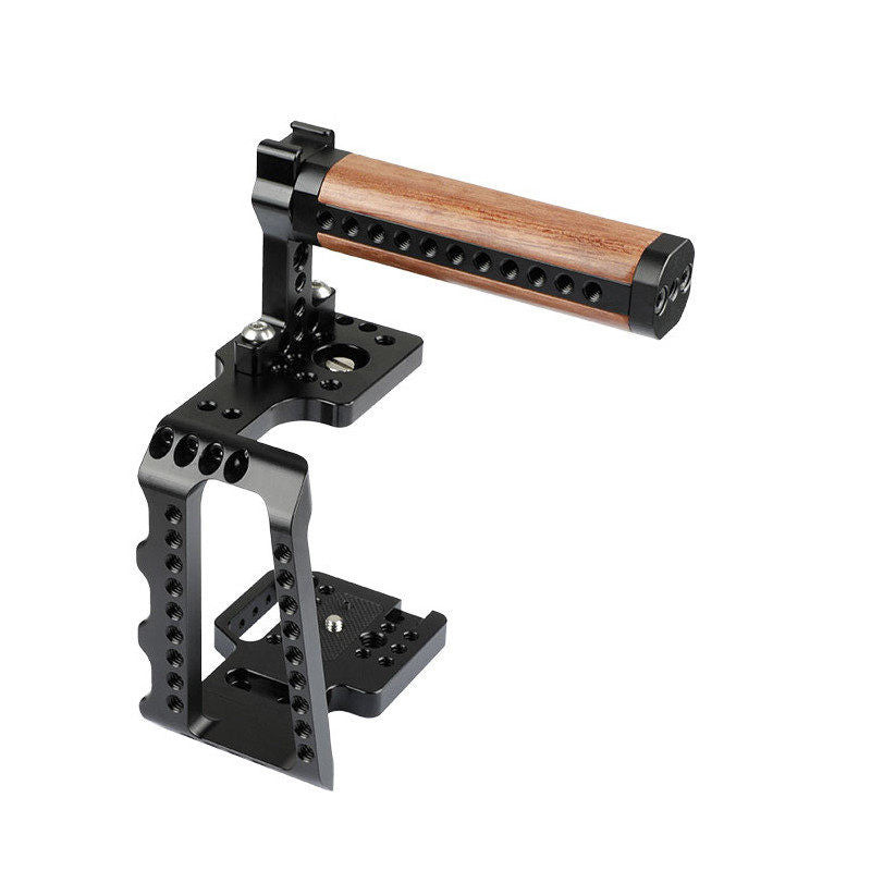 Caruba Half Cage w/ Wooden Top Handle For BMPCC 4K