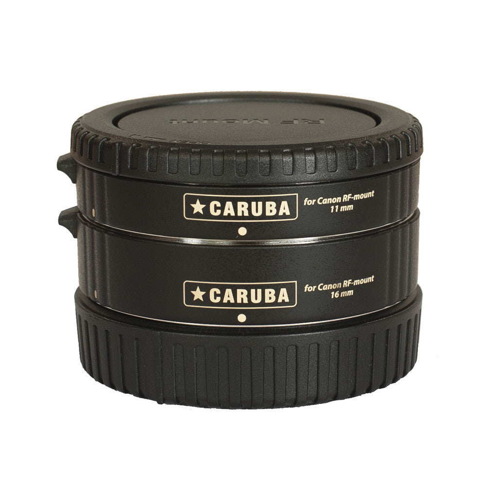 Caruba Extension Tube Set Chroom II RF-Serie For Canon RF