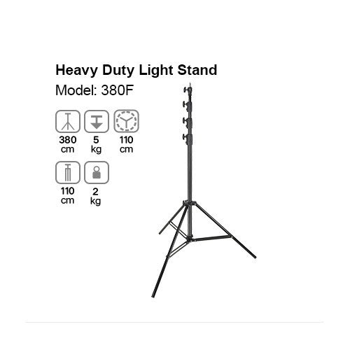 Godox 380F Heavy-Duty Light Stand 381cm (12.5')