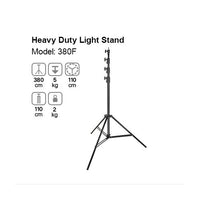 Godox 380F Heavy-Duty Light Stand 381cm (12.5')