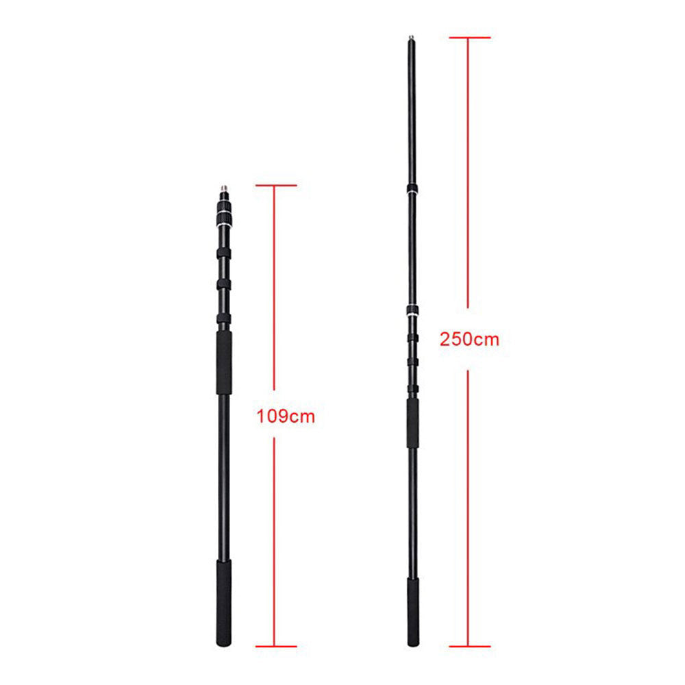 Caruba Aluminium Microphone Boompole (109-250cm) Universal