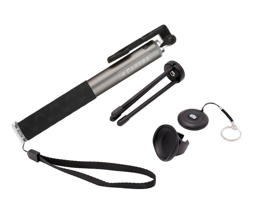 Caruba Selfie Stick Large Bluetooth - Grey
