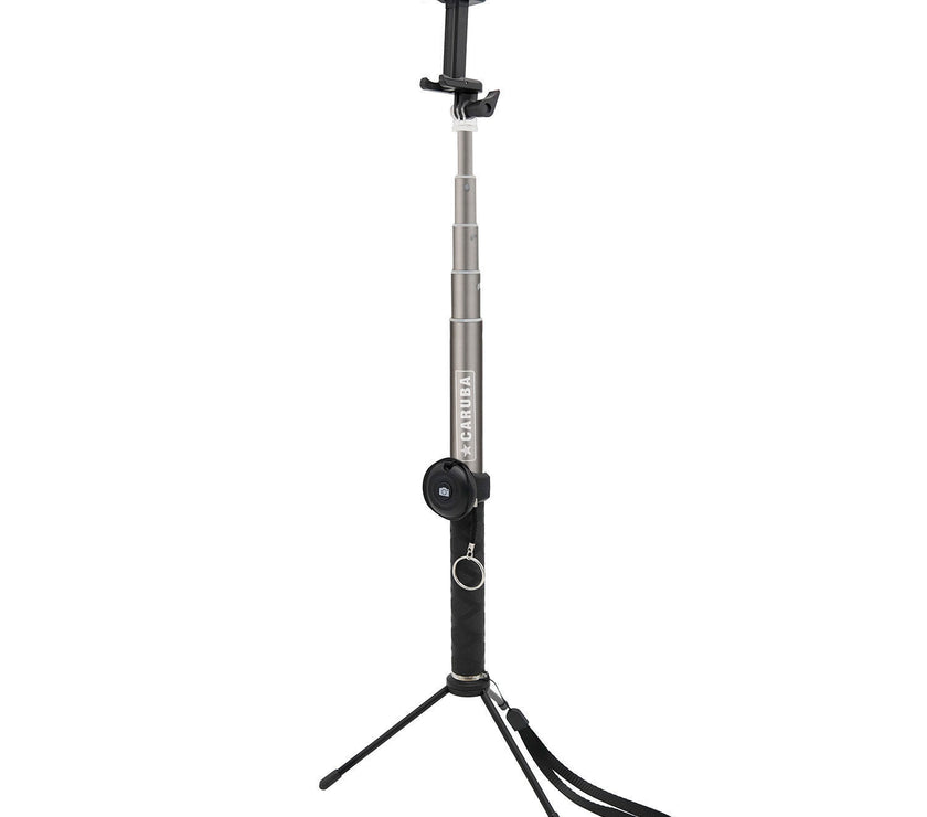 Caruba Selfie Stick Large Bluetooth - Grey