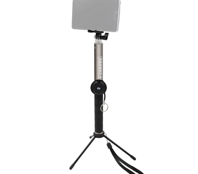 Caruba Selfie Stick Large Bluetooth - Grey