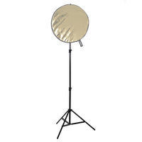 Caruba Reflector Stand Black w/ Background/Reflector Clip
