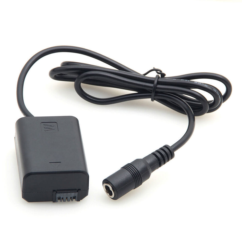 Caruba NP-FW50 Full Decoding Dummy Battery (Straight Cable)