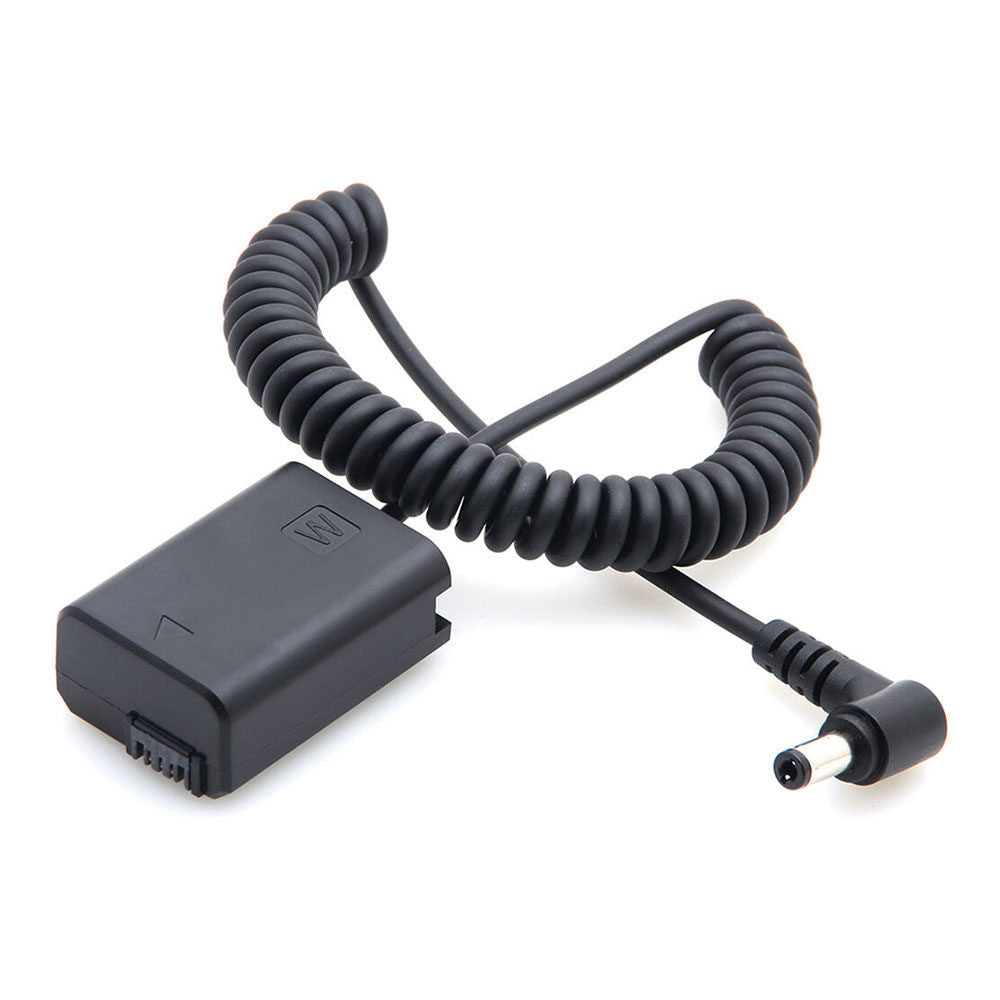 Caruba NP-FW50 Full Decoding Dummy Battery (Spring Cable)