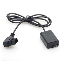 Caruba NP-FW50 Full Decoding Dummy Battery + D-Tap