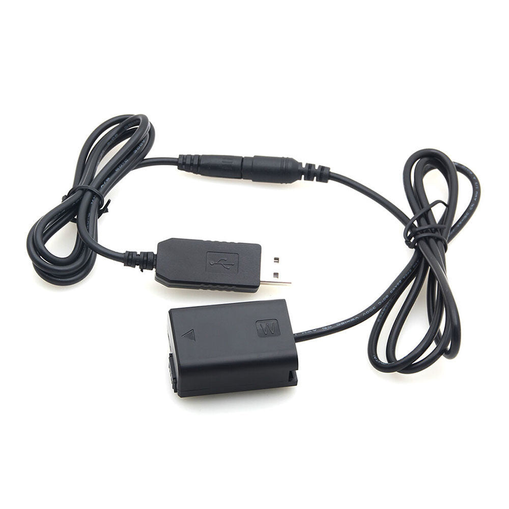 Caruba NP-FW50 Full Decoding Dummy Battery + Sngle USB Cable