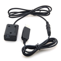 Caruba NP-FW50 Full Decoding Dummy Battery + Sngle USB Cable