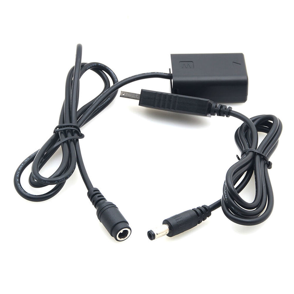 Caruba NP-FW50 Full Decoding Dummy Battery + Sngle USB Cable
