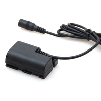 Caruba LP-E6 Full Decoding Dummy Battery (Straight Cable)