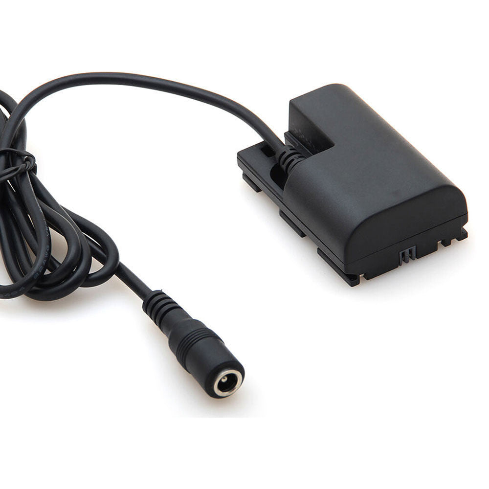 Caruba LP-E6 Full Decoding Dummy Battery (Straight Cable)