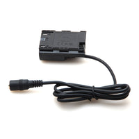 Caruba LP-E6 Full Decoding Dummy Battery (Straight Cable)