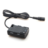 Caruba LP-E6 Full Decoding Dummy Battery (Straight Cable)
