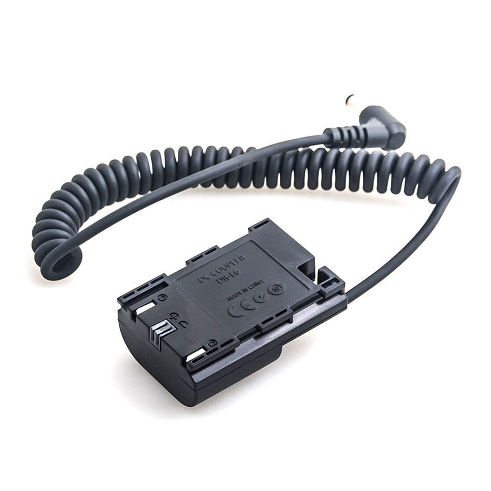 Caruba LP-E6 Full Decoding Dummy Battery (Spring Cable)