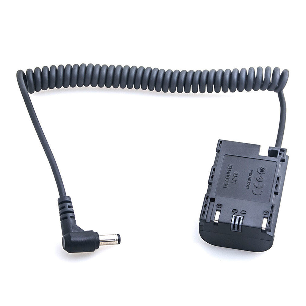 Caruba LP-E6 Full Decoding Dummy Battery (Spring Cable)