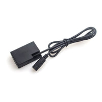 Caruba Canon LP-E17 (DR-E18) Dummy Battery (Straight Cable)