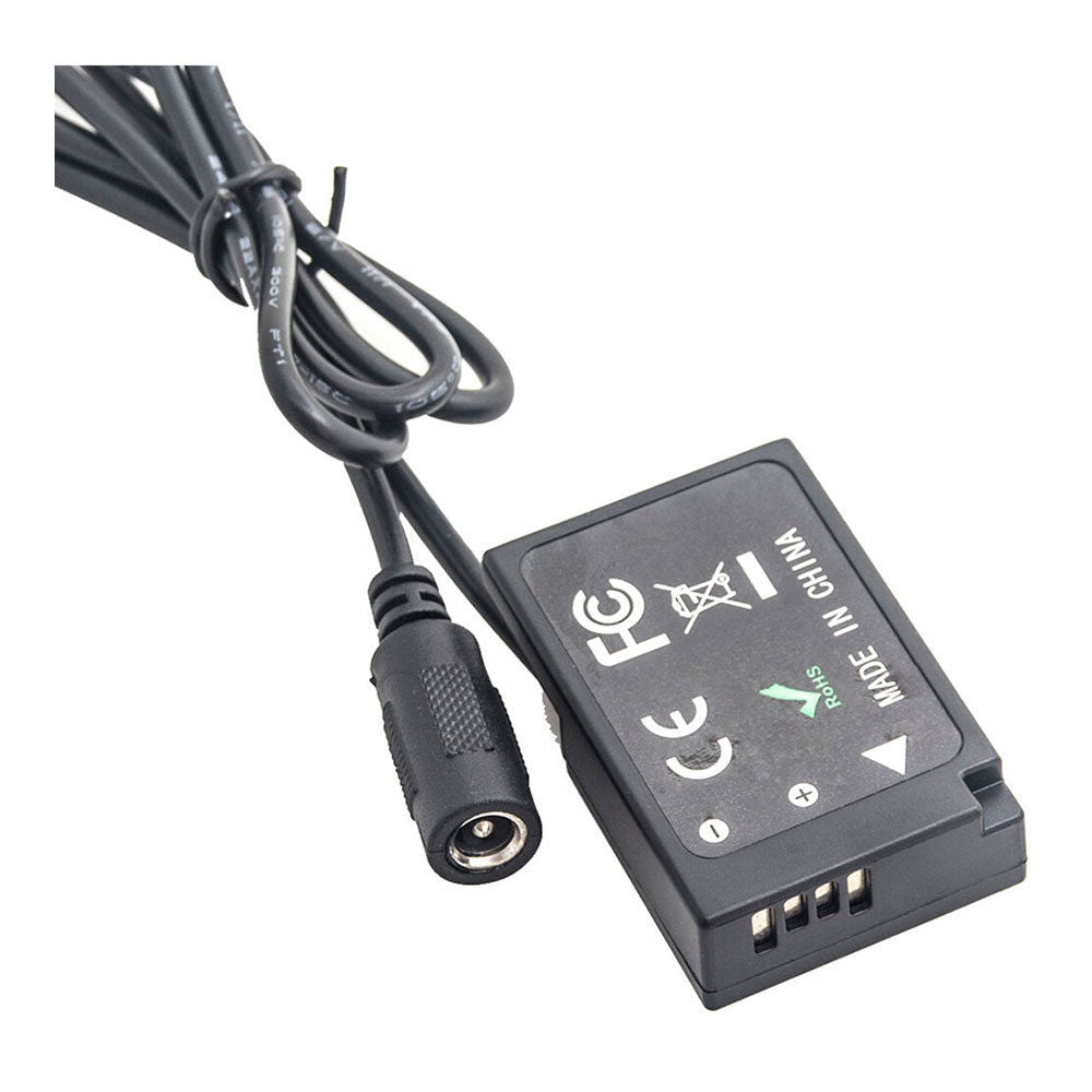 Caruba Canon LP-E17 (DR-E18) Dummy Battery (Straight Cable)